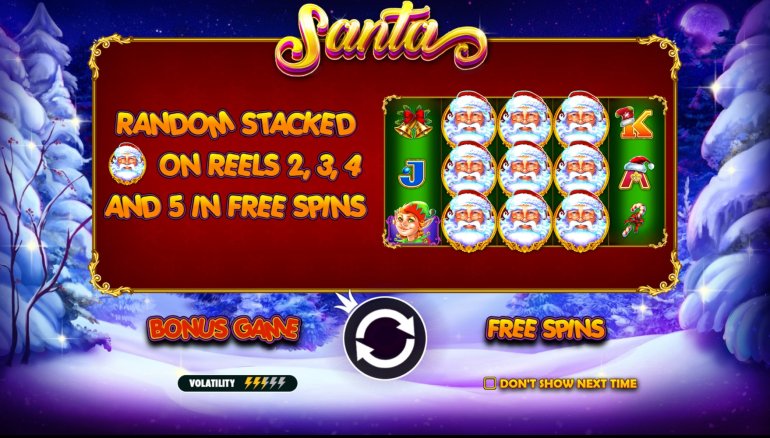 Weihnachtsmann Video Slot Pragmatic Play